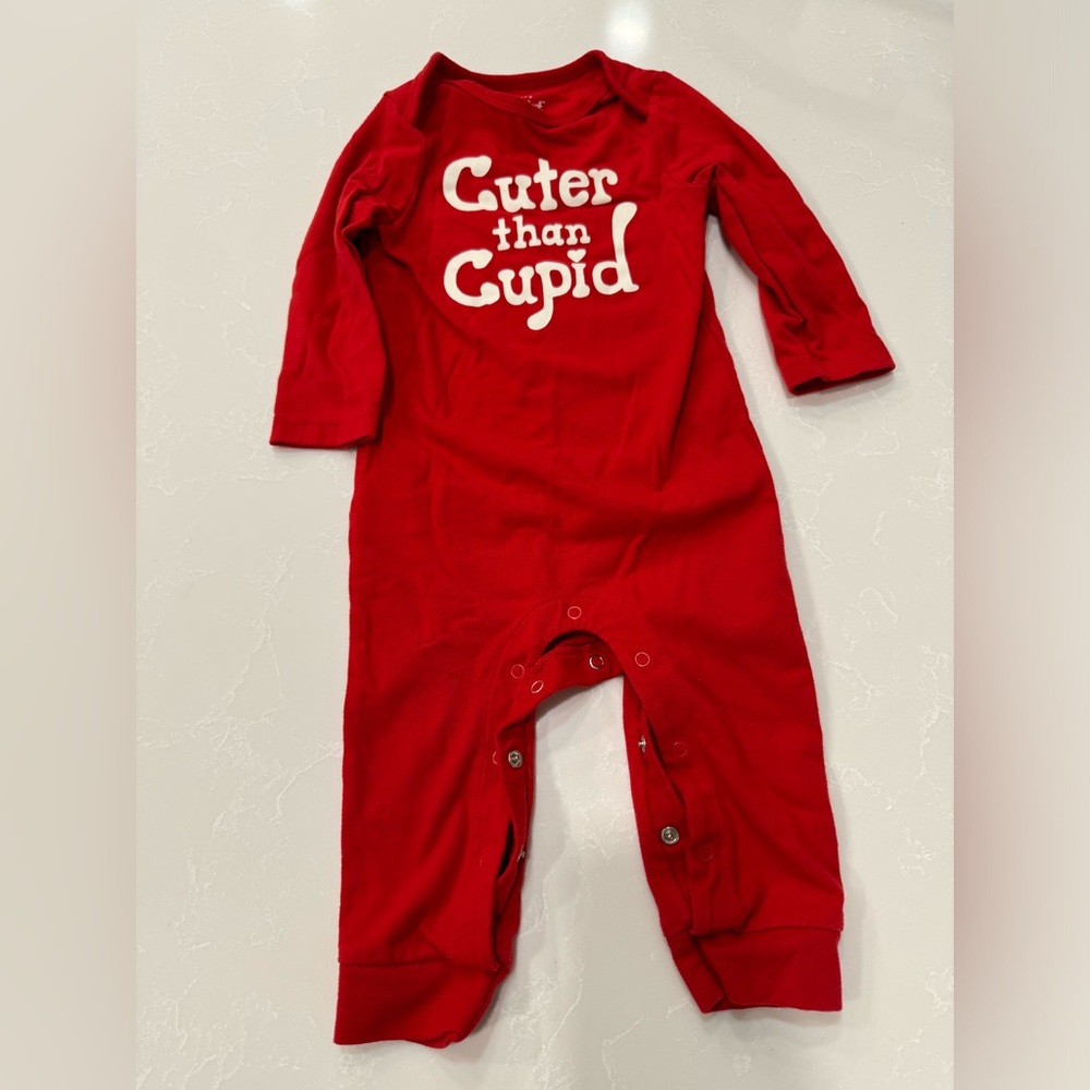 Cat & Jack Valentines Day outfit 6-9 months